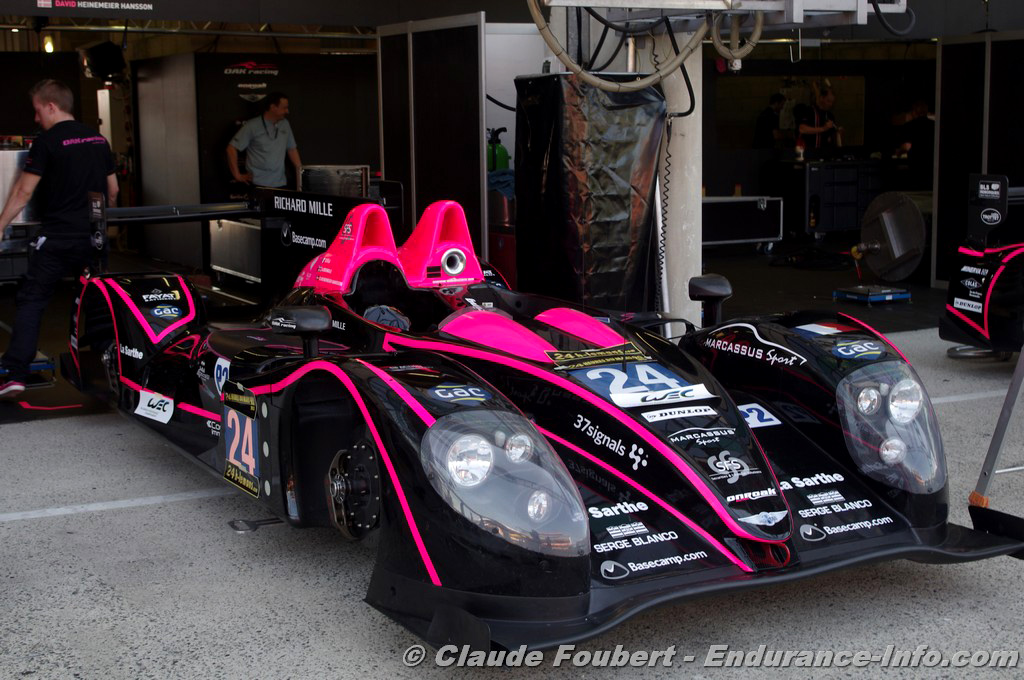 David Heinemeier Hansson er stadig i spil om den samlede sejr i LMP2
(Foto: Claude Foubert - Endurance-Info.com)